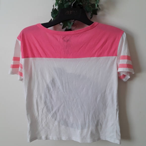 Avengers Logo Striped Sleeve T-Shirt - Picture 4 of 5